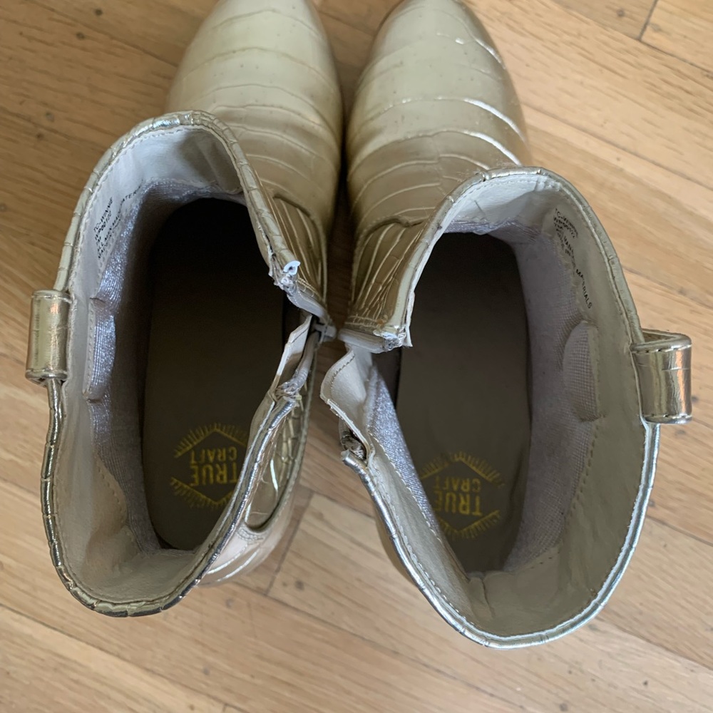 Gold Booties - Picture 4 of 6